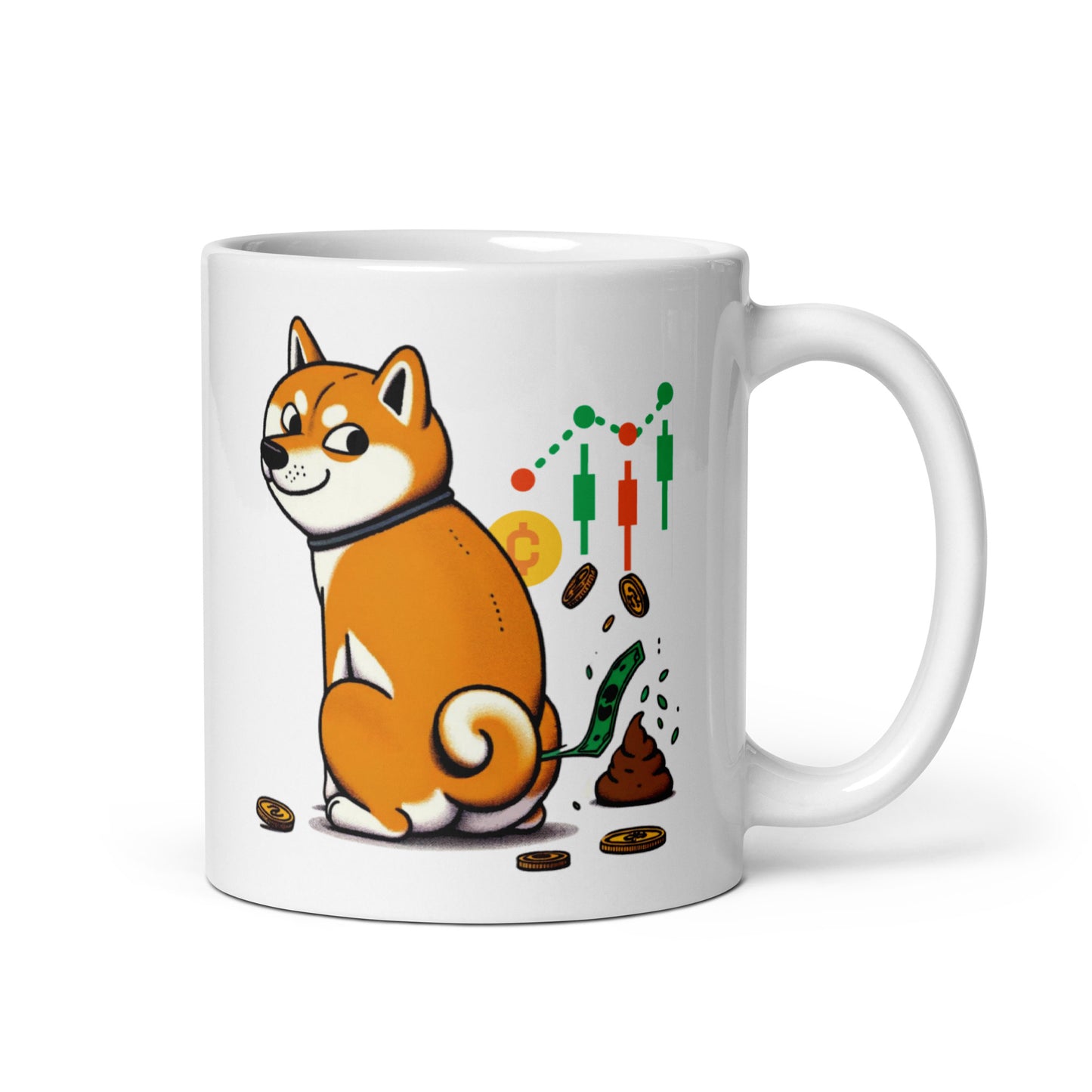 HODL Doge Mug | 11oz, 15oz, 20oz | Investor's Edition Mug 🐕🚀💸