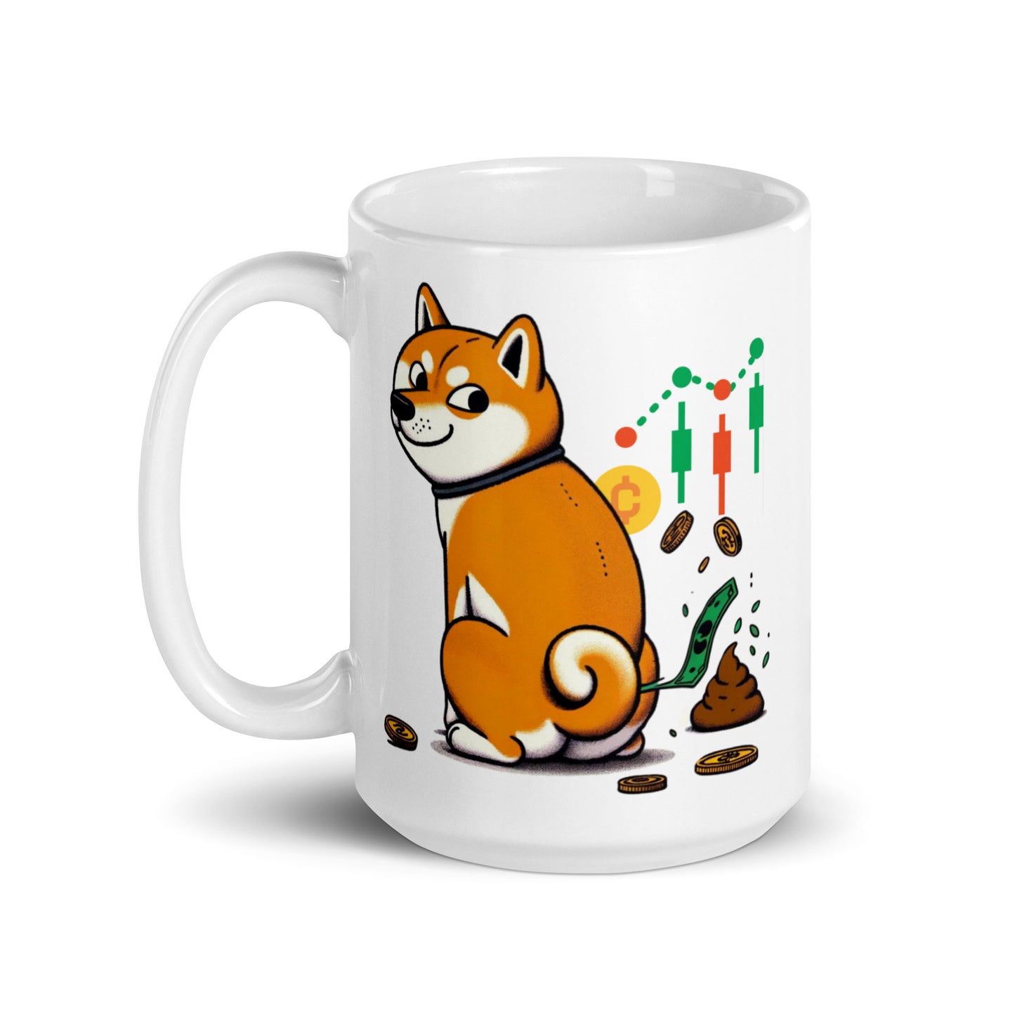 HODL Doge Mug | 11oz, 15oz, 20oz | Investor's Edition Mug 🐕🚀💸