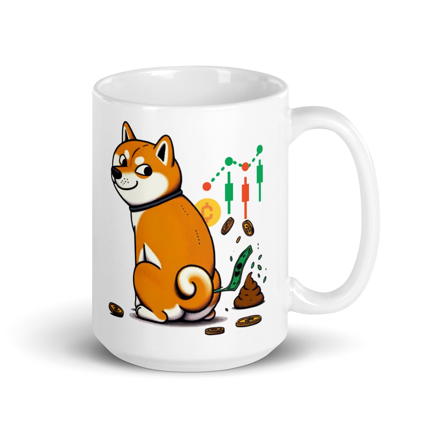 HODL Doge Mug | 11oz, 15oz, 20oz | Investor's Edition Mug 🐕🚀💸