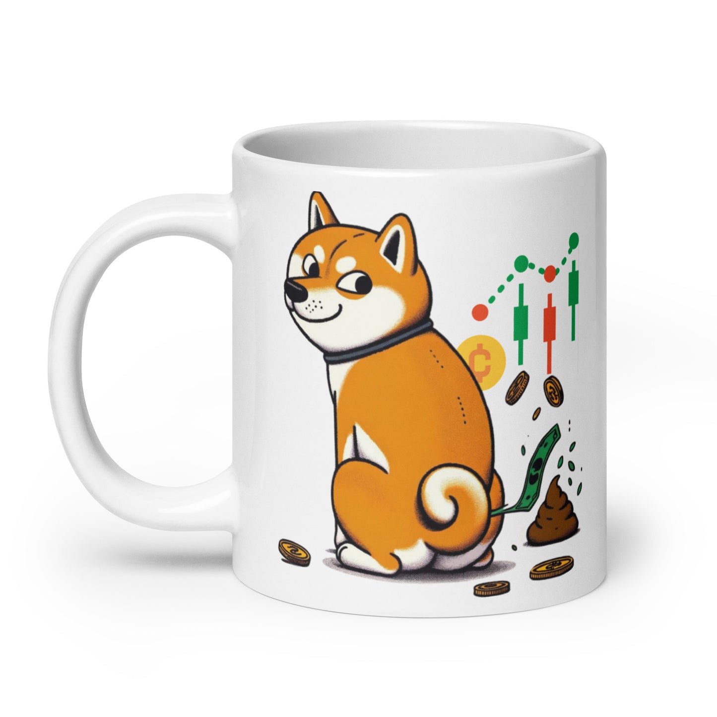 HODL Doge Mug | 11oz, 15oz, 20oz | Investor's Edition Mug 🐕🚀💸